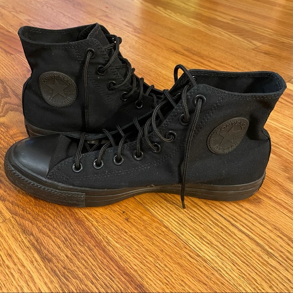 New Converse Chuck Taylor Hightop Black Sneaker